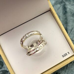Sz 5-set of two-Macy’s Rings